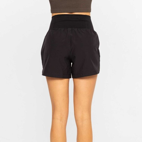 NWT‎ MONO B Comfort Waist Active Shorts in Black - Picture 4 of 5